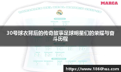30号球衣背后的传奇故事足球明星们的荣耀与奋斗历程